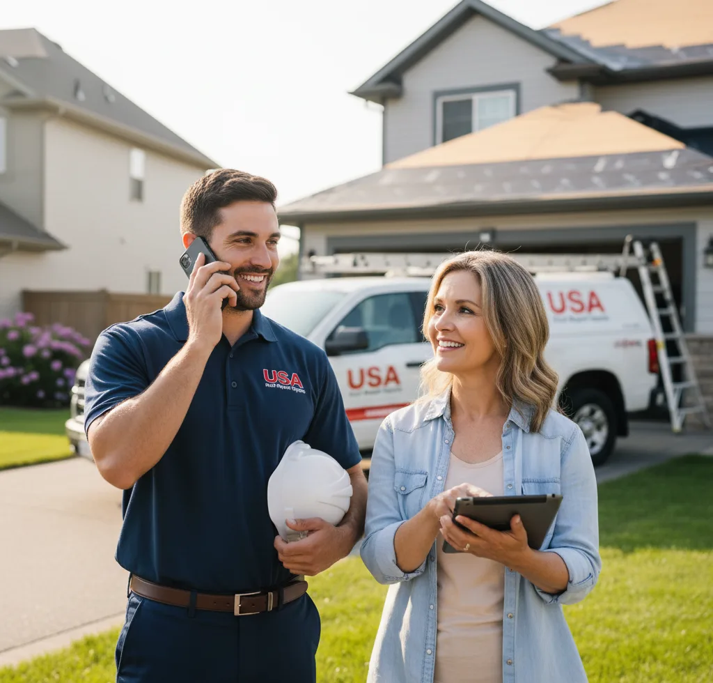 USA Roof Repair Experts customer support in Baraga